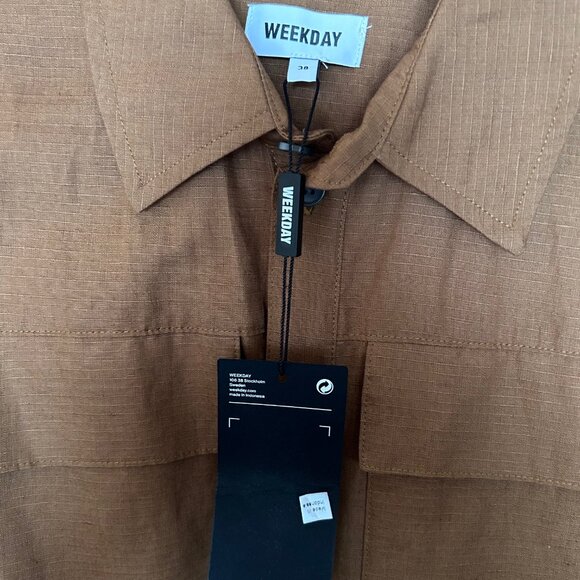 NWT Brown Coveralls/Jumpsuit - Picture 2 of 4